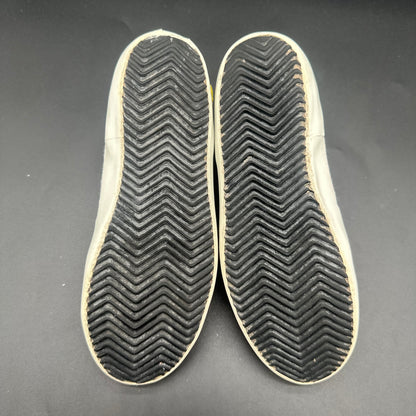 Golden Goose Old-Star - Blanc Léopard Or Argent Paillettes J025