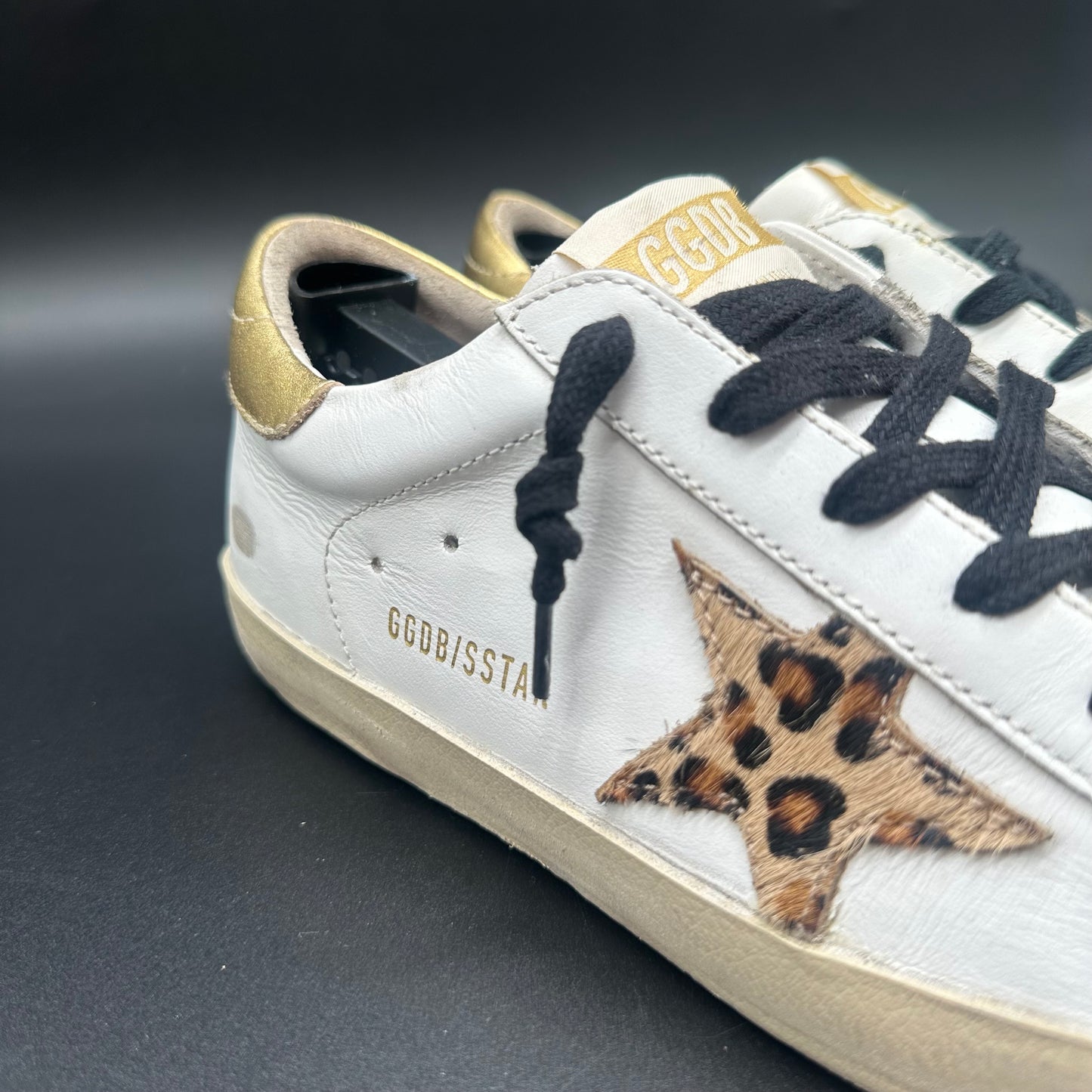 Golden Goose Superstar - Blanc Léopard Or C1153