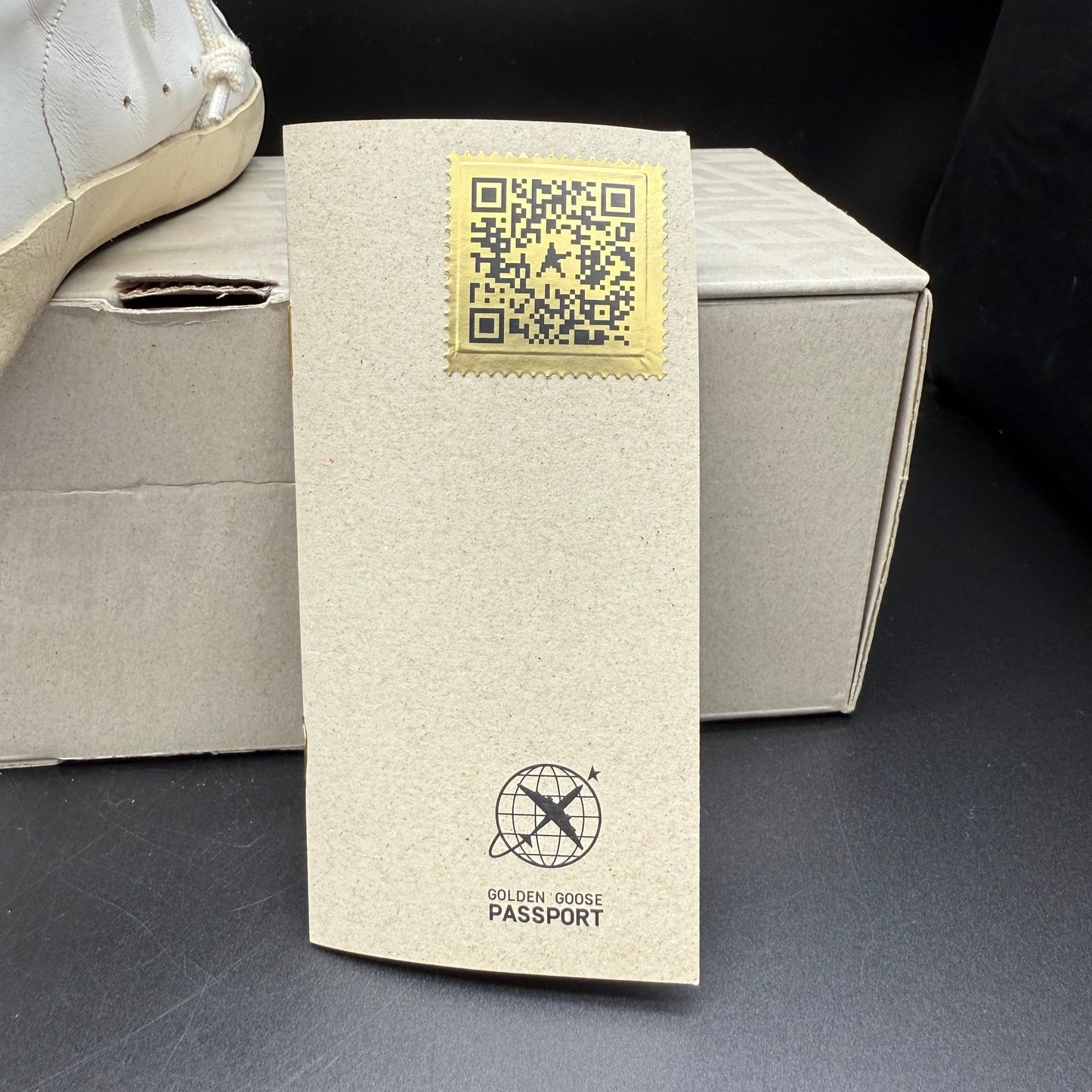 Golden Goose Superstar - Beige Argenté