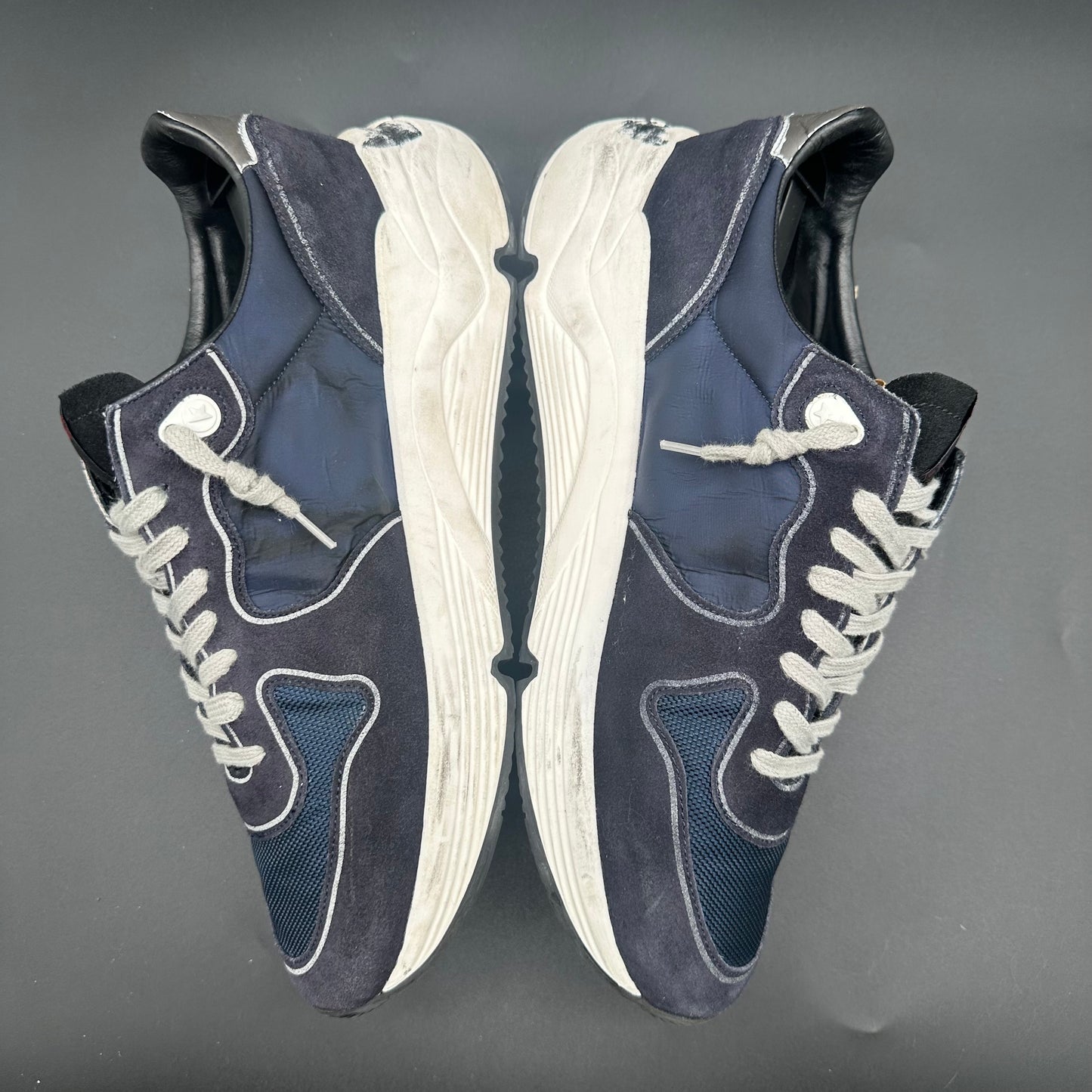 Golden Goose Running - Bleu Blanc K31
