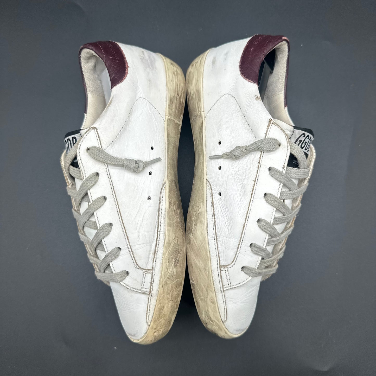 Golden Goose Superstar - Blanc Beige Bordeaux C1452