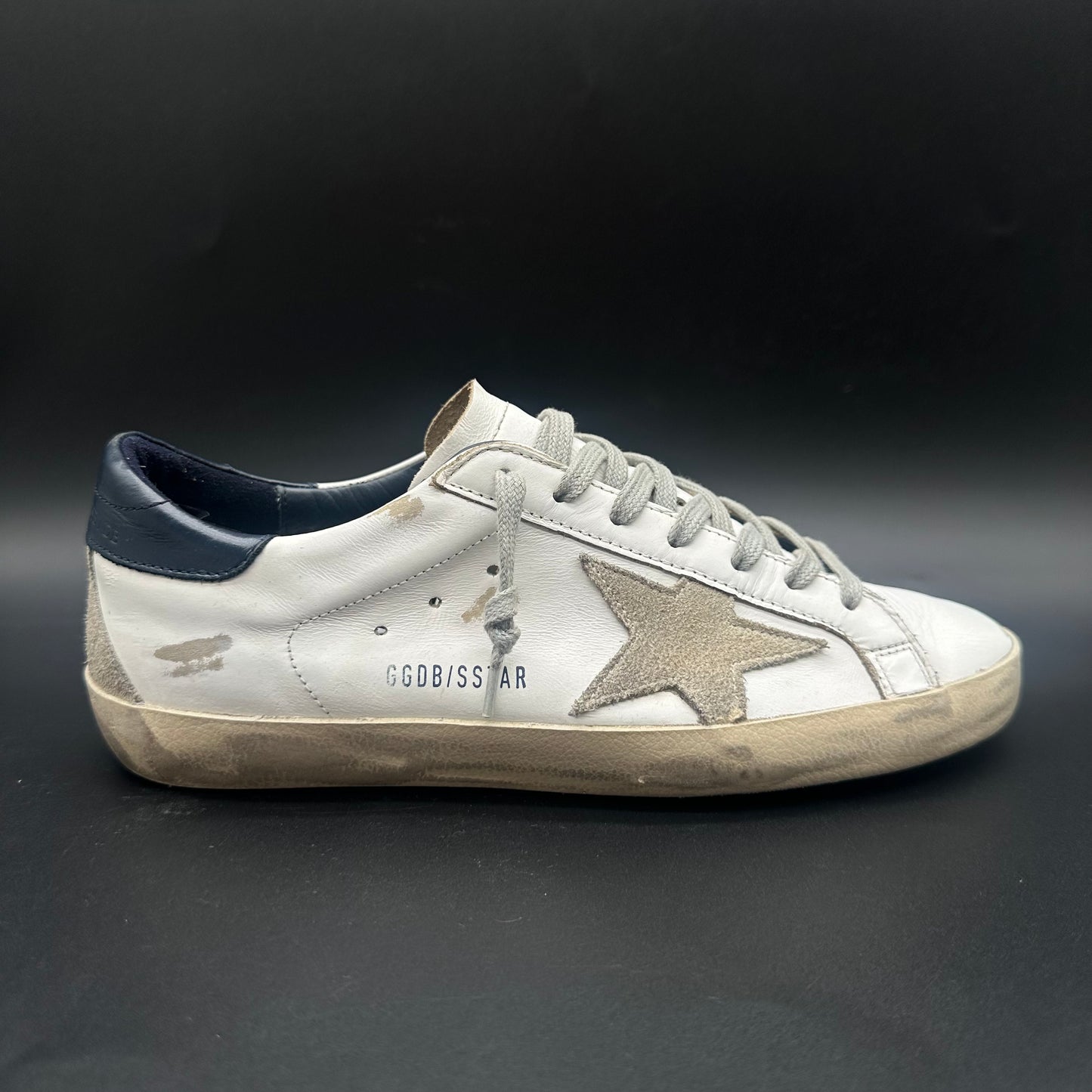Golden Goose Superstar - Blanc Bleu Beige C1376
