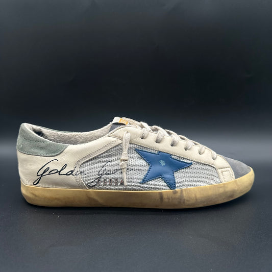 Golden Goose Superstar - Beige Vert Gris Bleu C1296