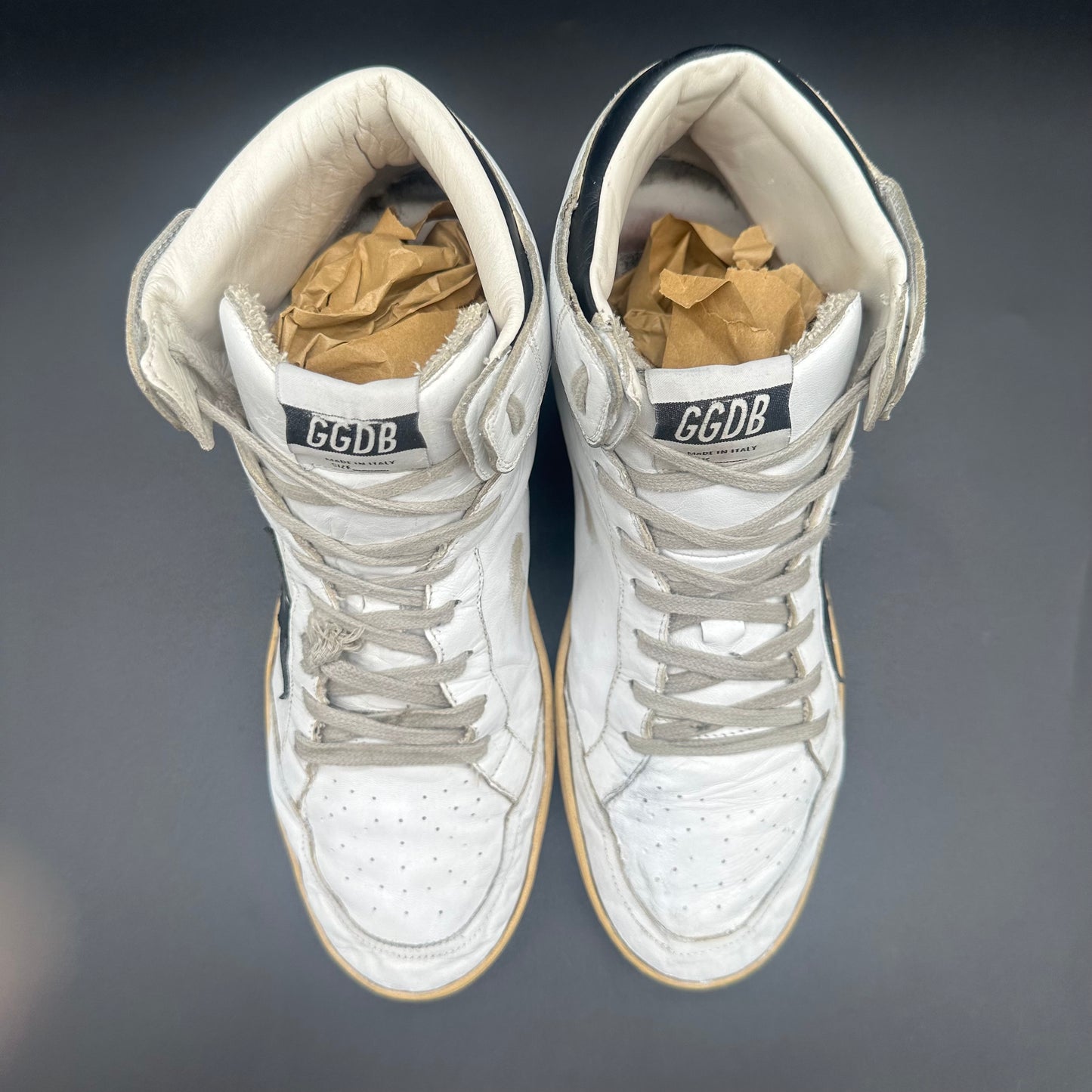 Golden Goose Sky-Star - Blanc Noir C1329