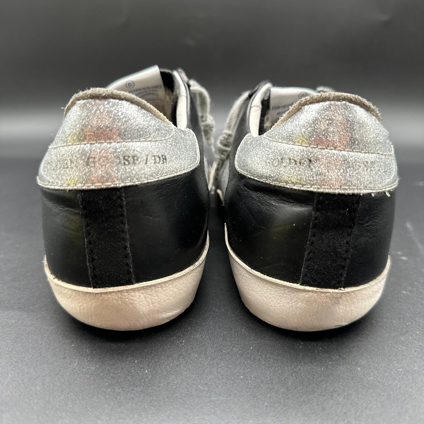 Golden Goose Superstar - Noir Argent Paillettes K49