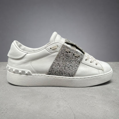 Valentino Open - Blanc Paillettes C1348