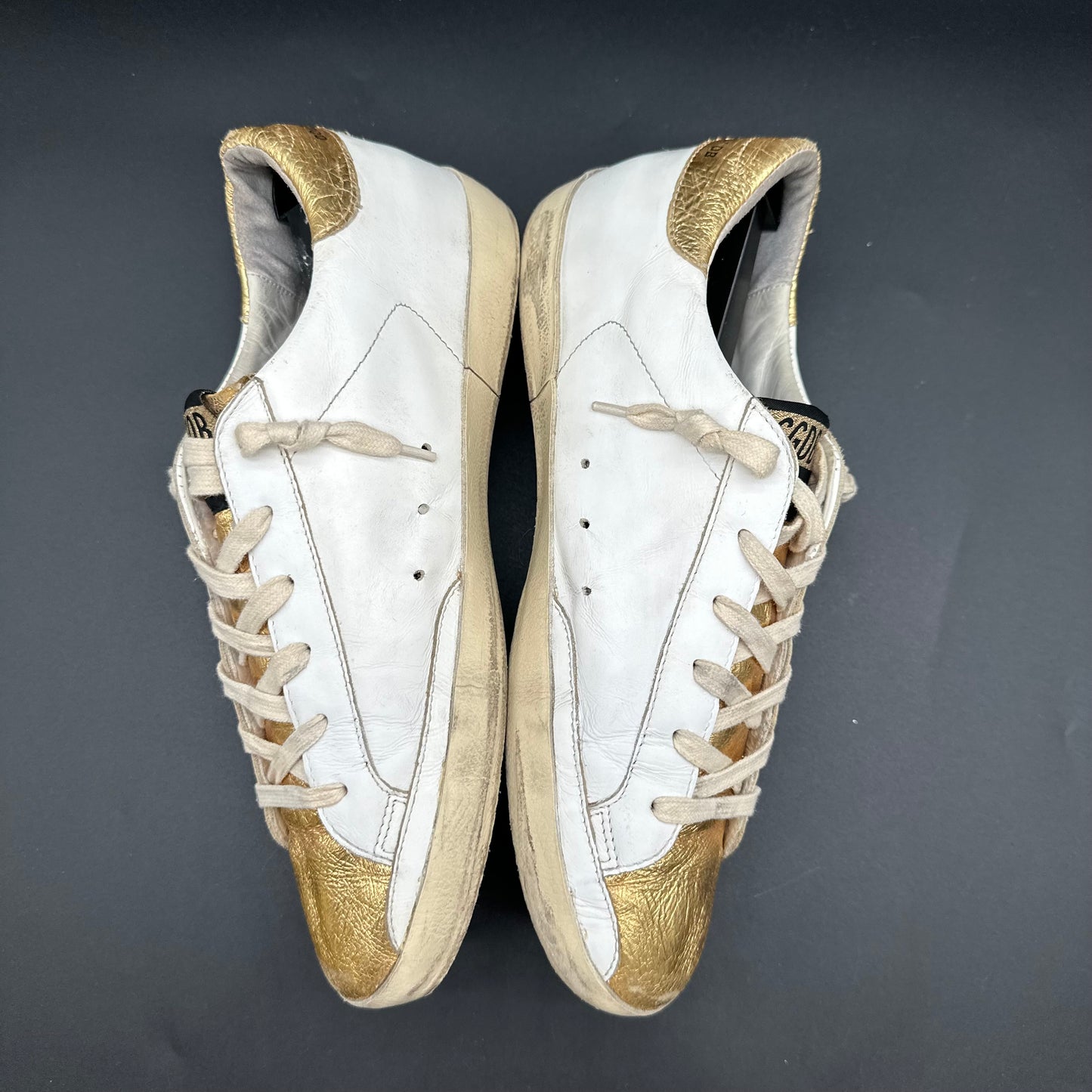 Golden Goose Superstar - Blanc Beige Or K48