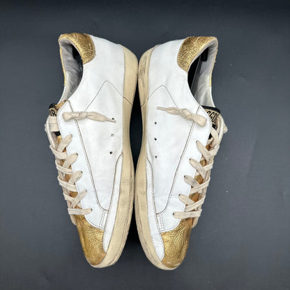 Golden Goose Superstar - Blanc Beige Or K48