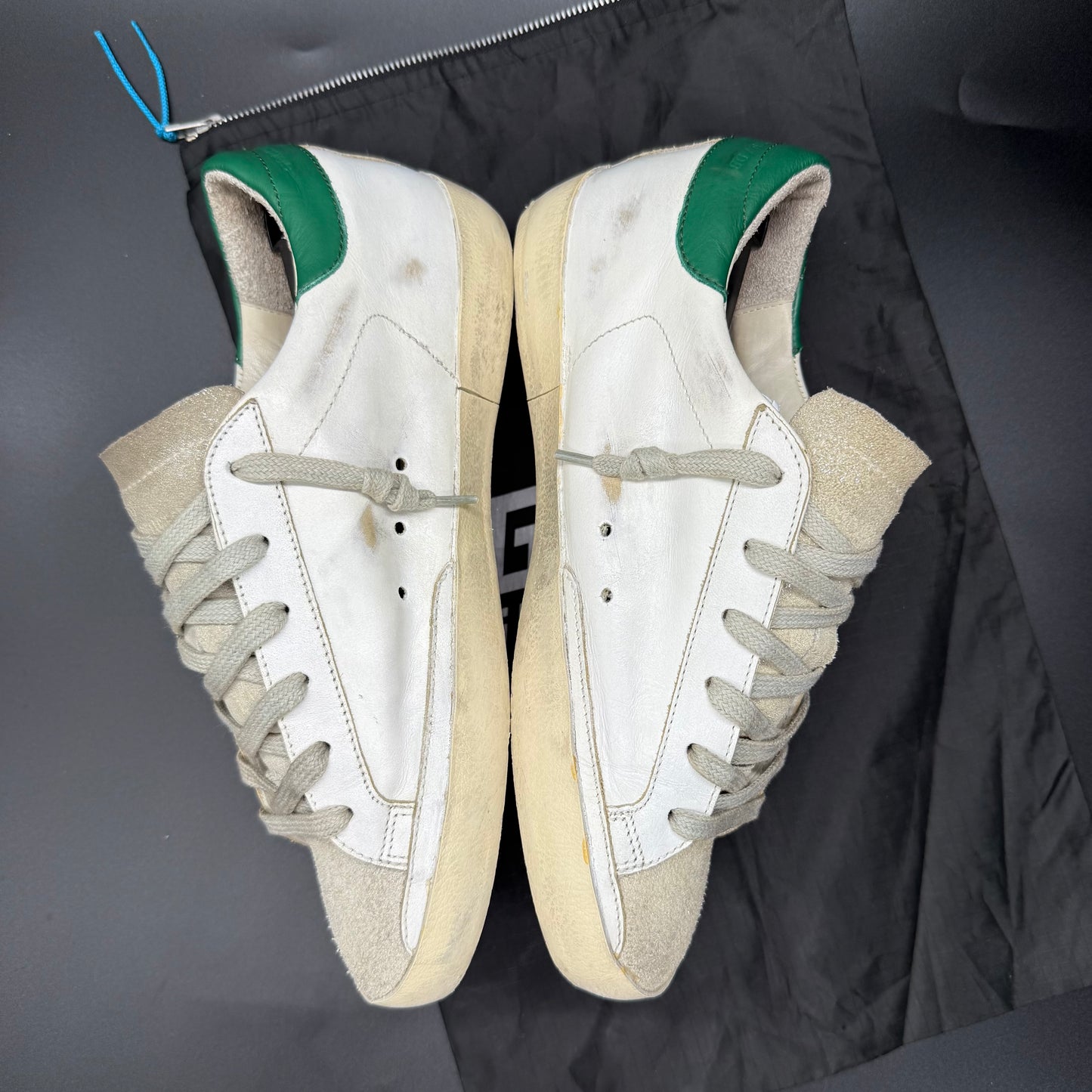 Golden Goose Superstar - Blanc/Vert◾️