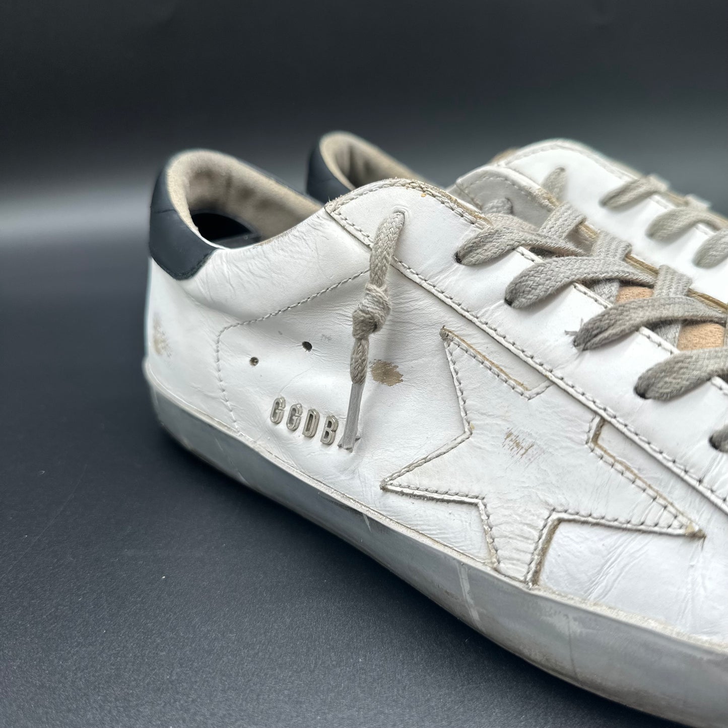 Golden Goose Superstar - Blanc Noir Marron C1210
