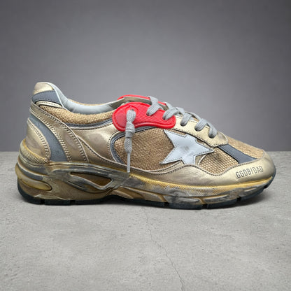 Golden Goose Dad-Star - Or Beige Rouge C1362