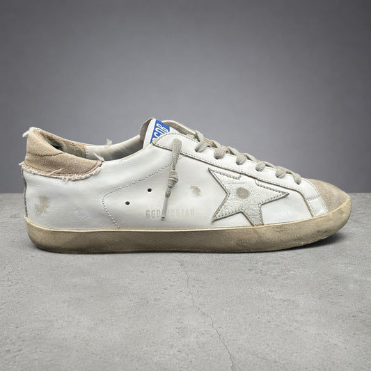 Golden Goose Superstar - Blanc Argent Beige C843