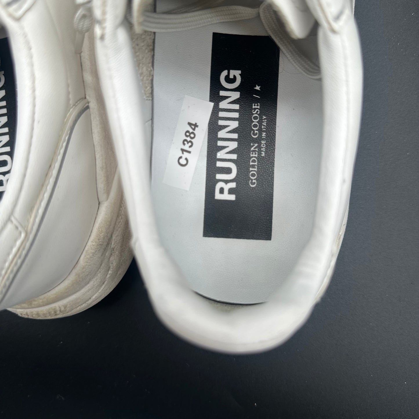 Golden Goose Running - Blanc C1384
