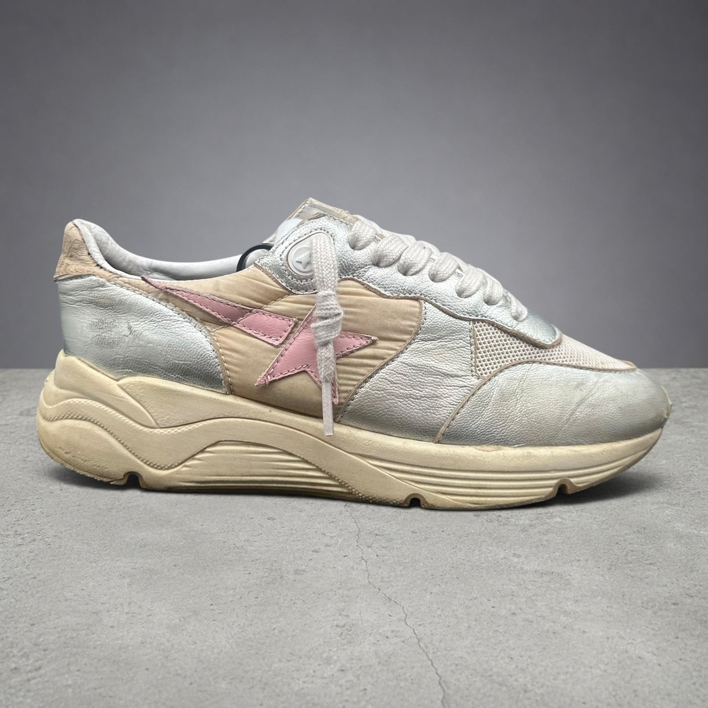 Golden Goose Running - Or Beige Rose K40