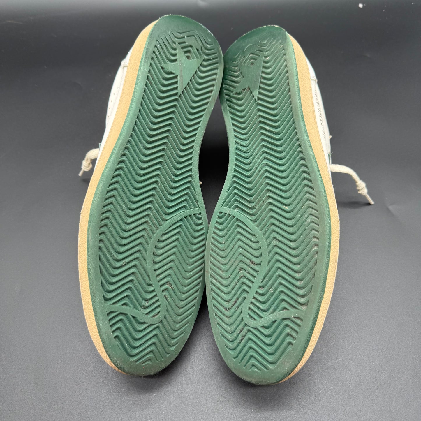 Golden Goose Ballstar - Blanc Vert C1226