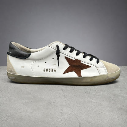 Golden Goose Superstar - Blanc Noir Marron C1312