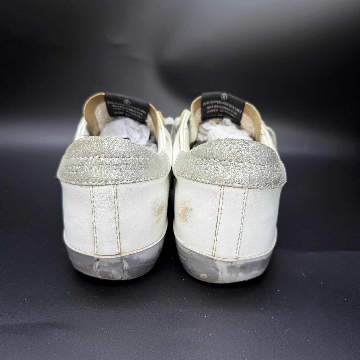 Golden Goose Superstar - Blanc/Argent ◾️