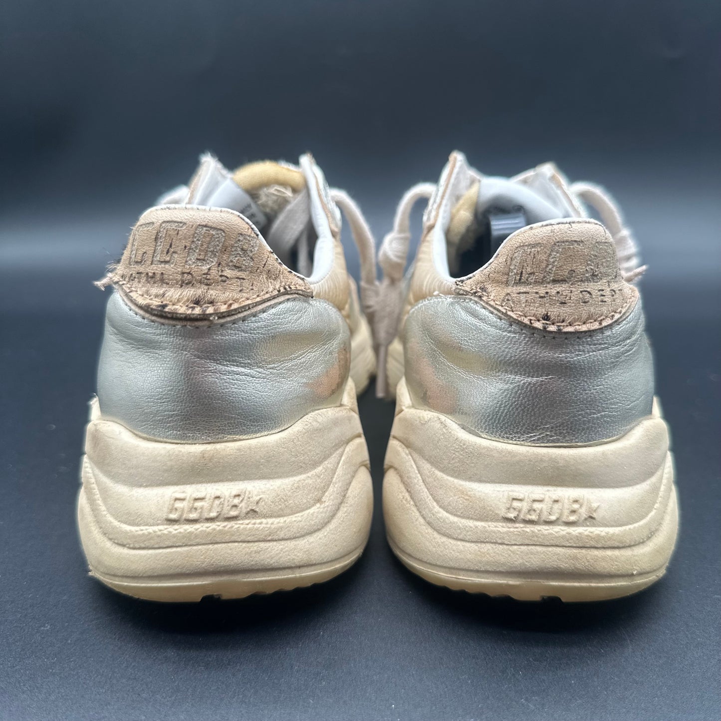 Golden Goose Running - Or Beige Rose K40
