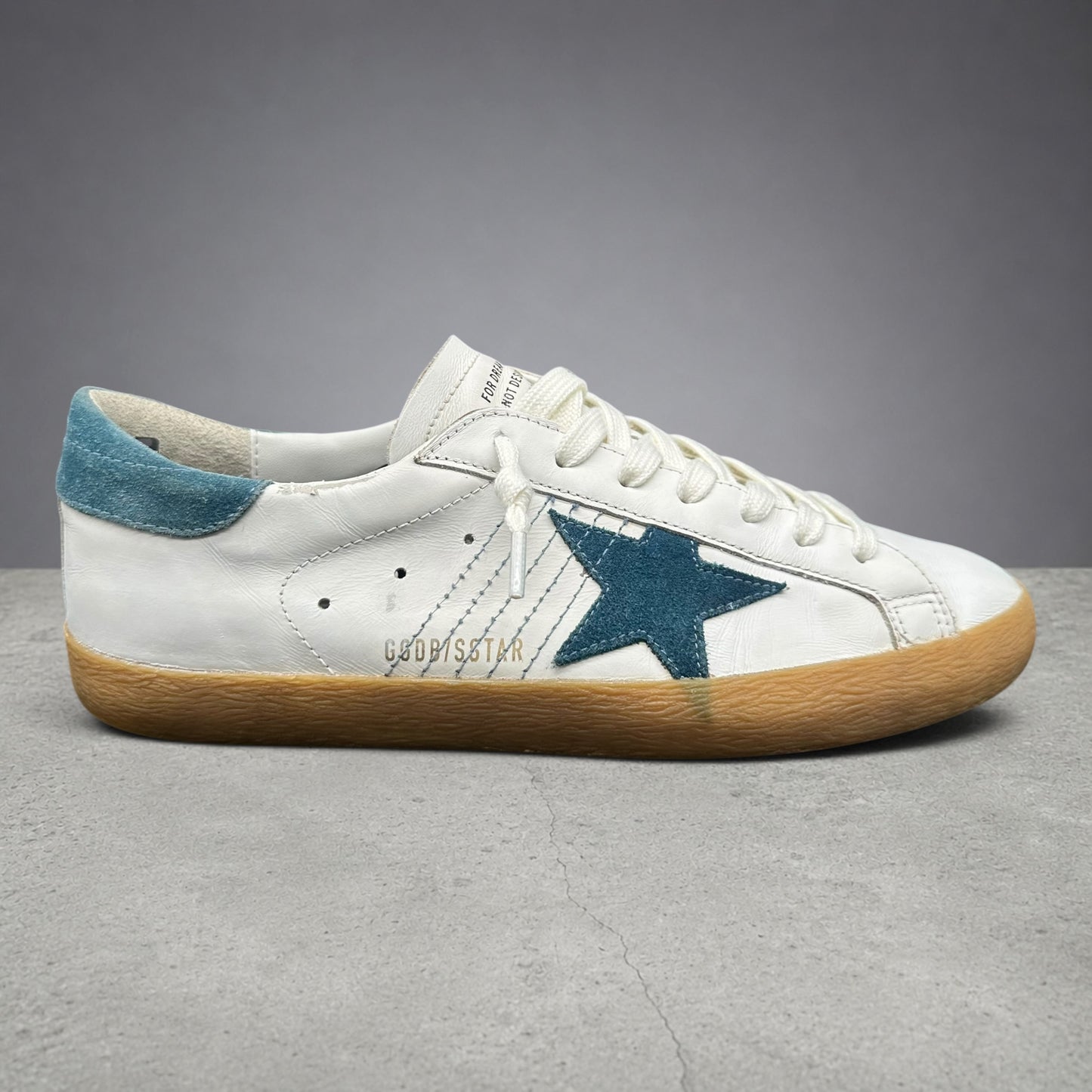 Golden Goose Superstar - Blanc Bleu K33