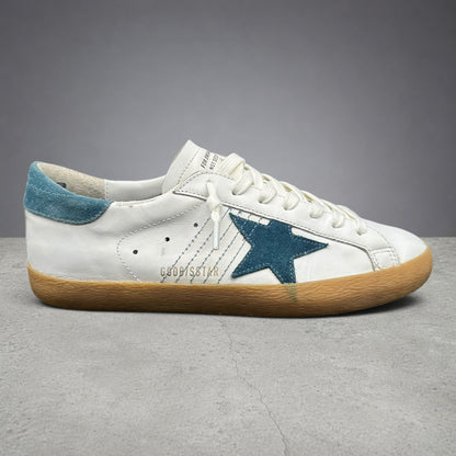Golden Goose Superstar - Blanc Bleu K33