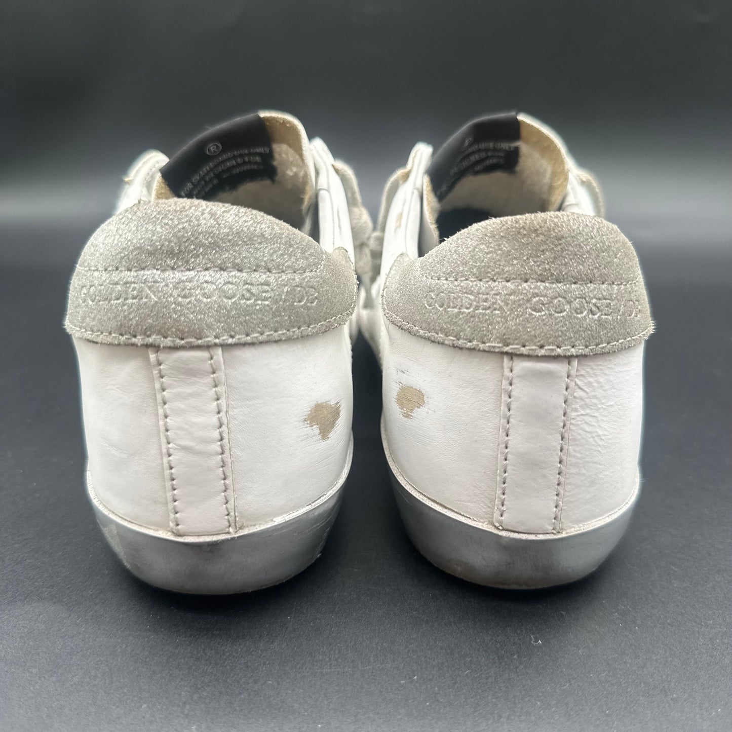 Golden Goose Superstar - Blanc Argent C1429