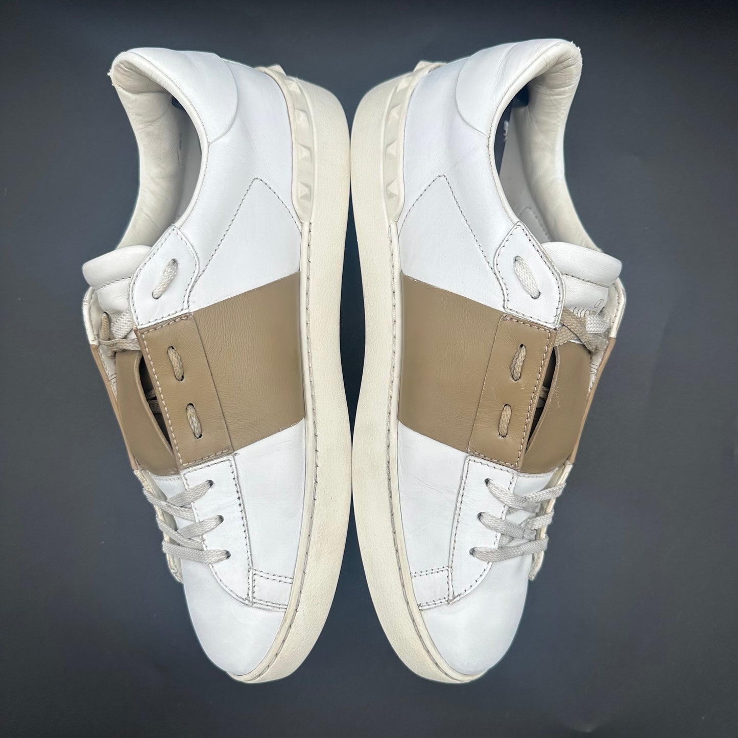 Valentino Open - Blanc Marron C1276