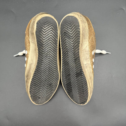 Golden Goose Superstar - Blanc Or Paillettes C906