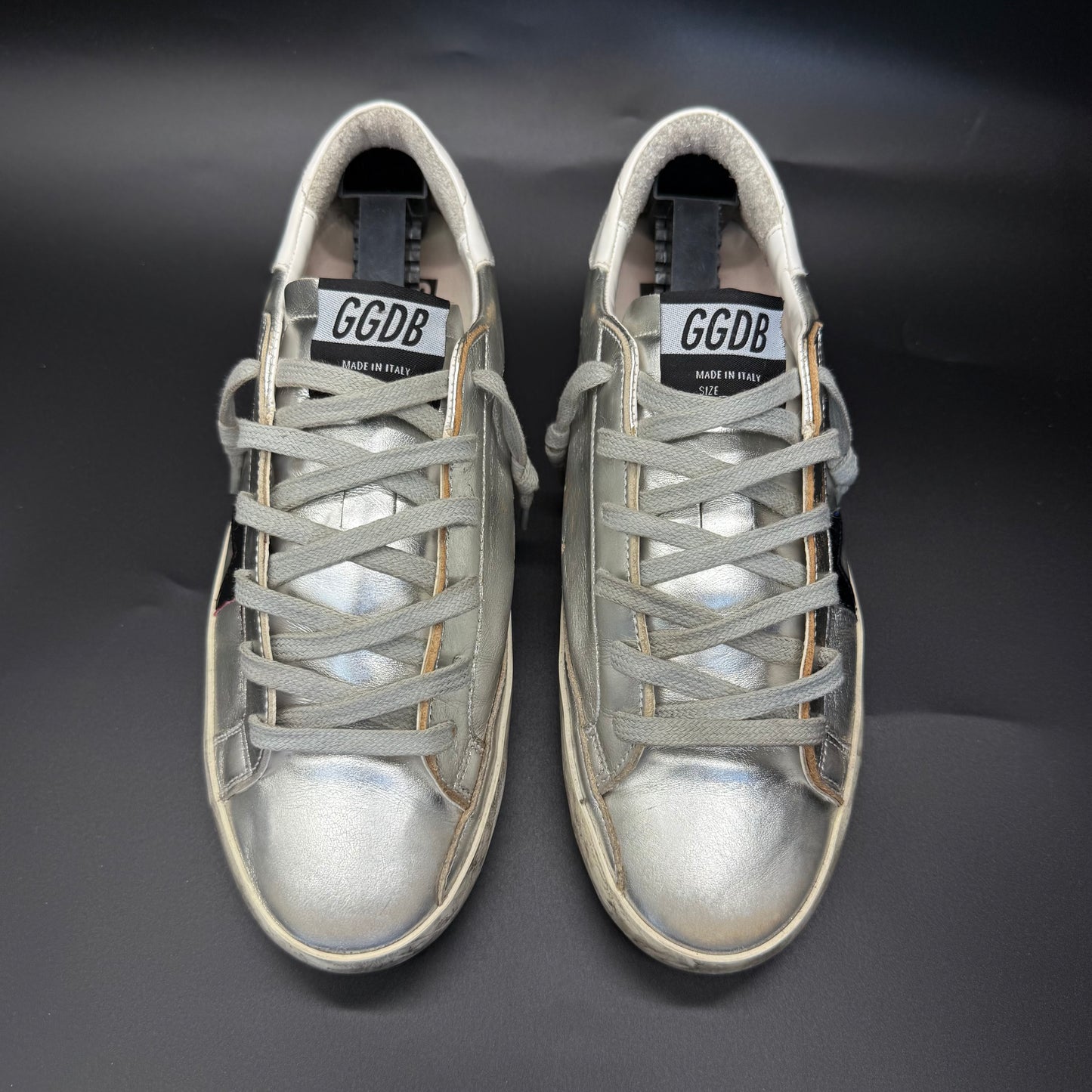 Golden Goose Superstar - Noir/Argent ◼️