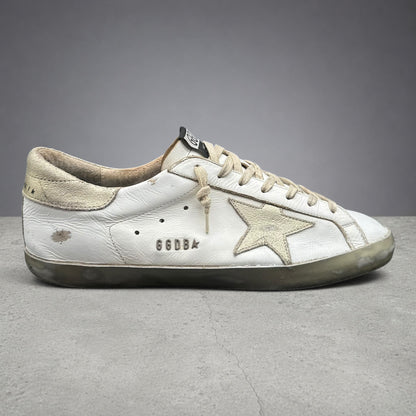 Golden Goose Superstar - Blanc Or C1237