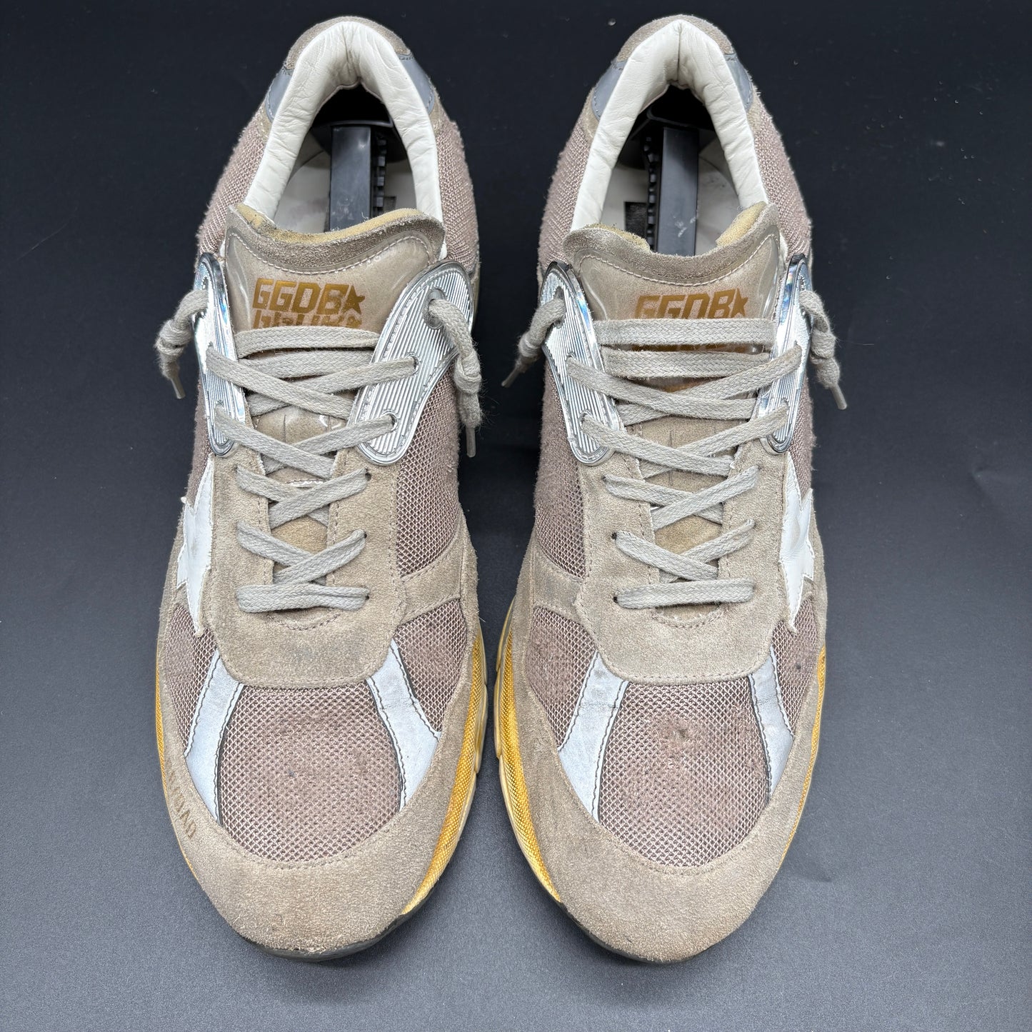 Golden Goose Dad-Star - Kaki Marron K36
