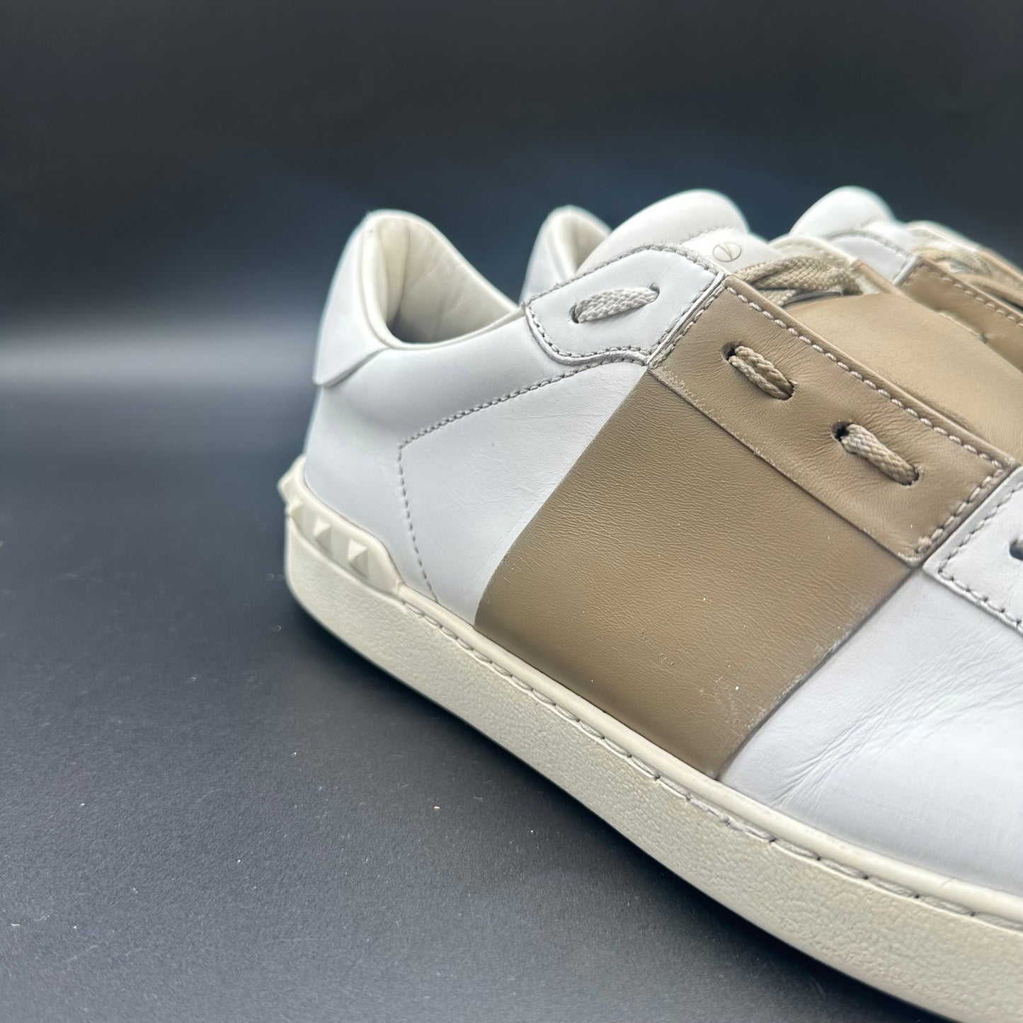 Valentino Open - Blanc Marron C1276