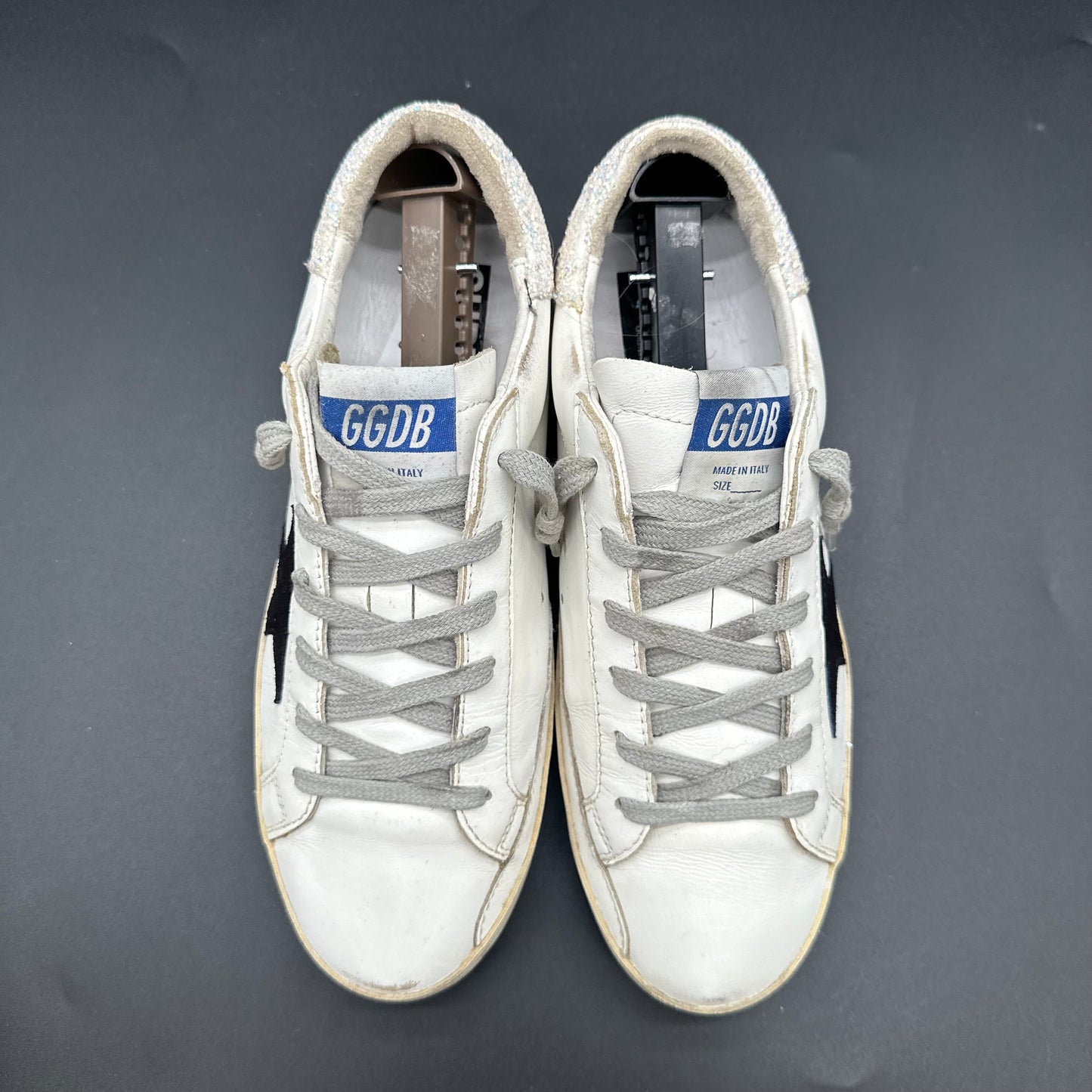 Golden Goose Superstar - Noir Blanc Paillettes C1410