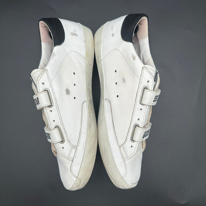 Golden Goose Old-School - Blanc Noir Rose J013