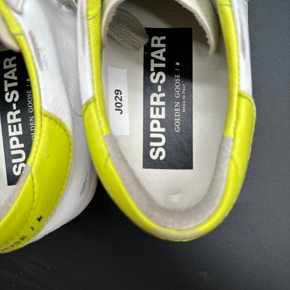 Golden Goose Superstar - Blanc Beige Jaune J029