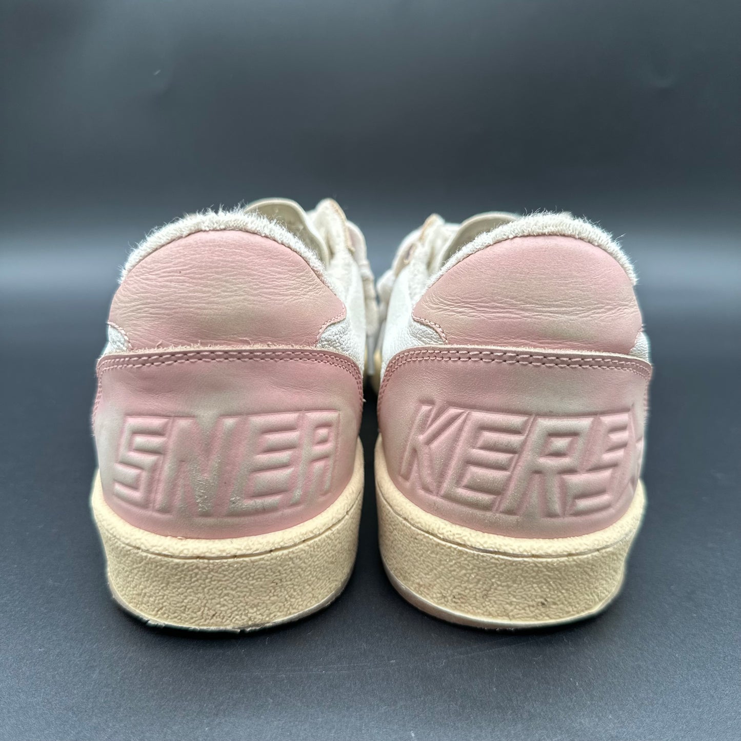 Golden Goose Ballstar - Blanc Rose C1337
