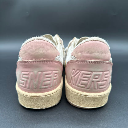 Golden Goose Ballstar - Blanc Rose C1337