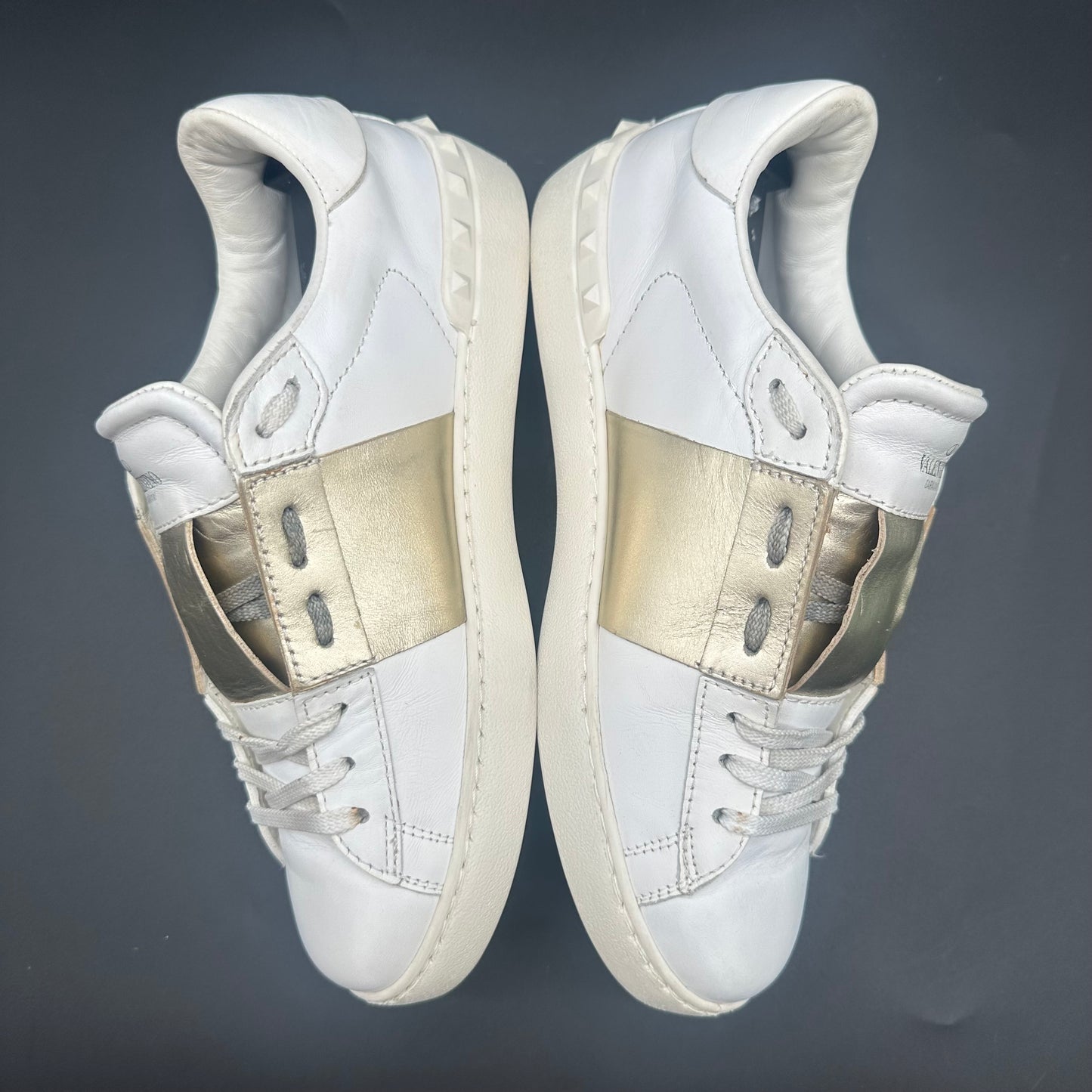 Valentino Open - Blanc Or C1396