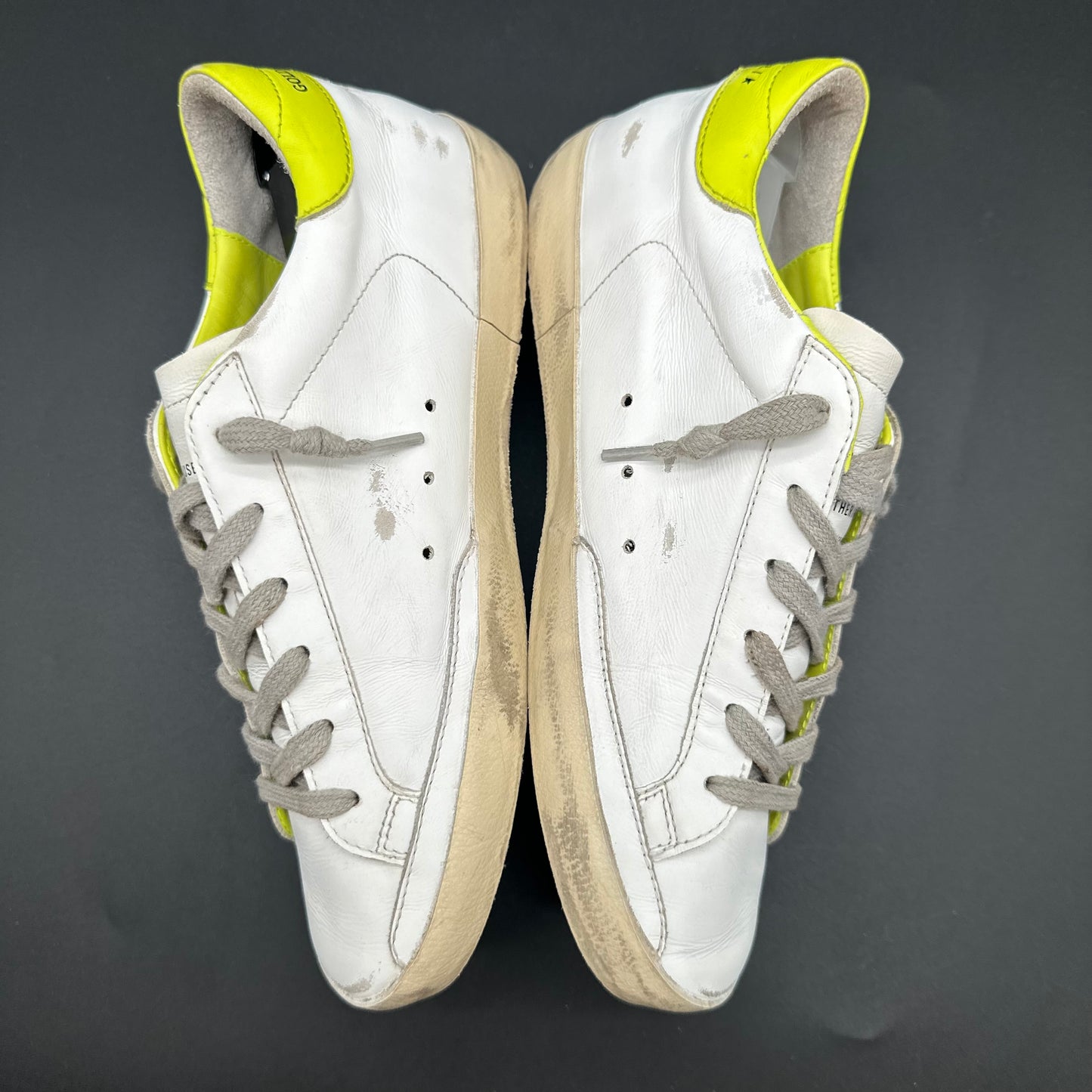 Golden Goose Superstar - Blanc Beige Jaune J029