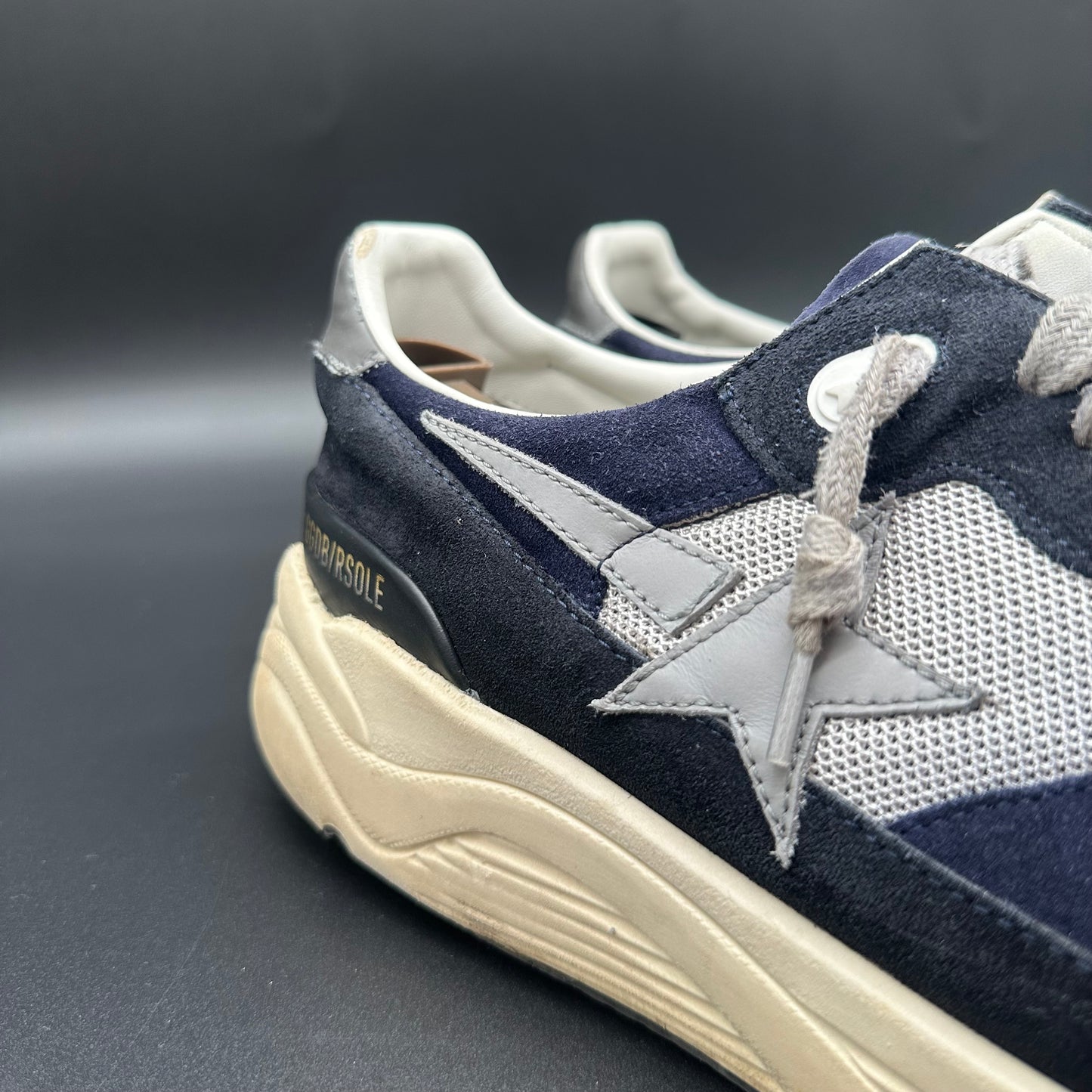 Golden Goose Running - Bleu Gris C1216