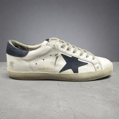 Golden Goose Superstar - Blanc Bleu C1236