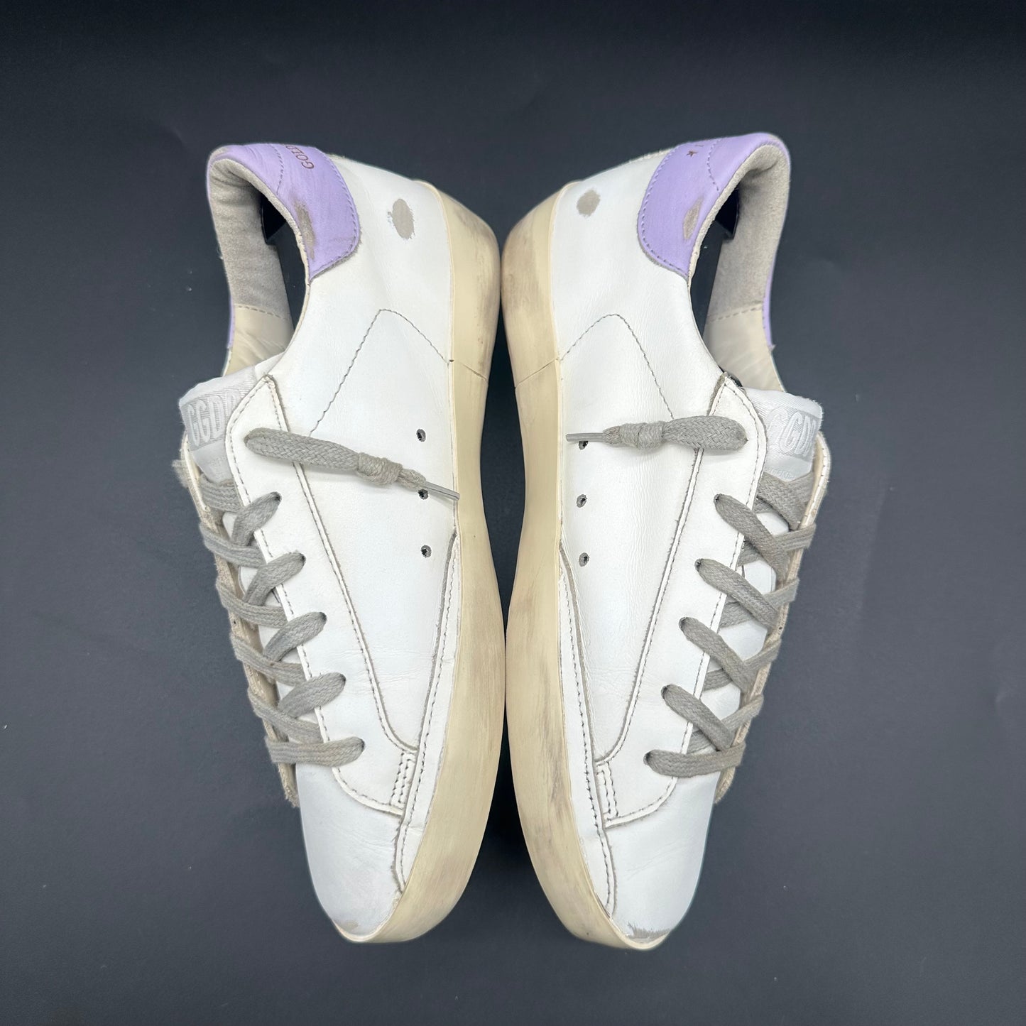 Golden Goose Superstar - Blanc Noir Violet C991