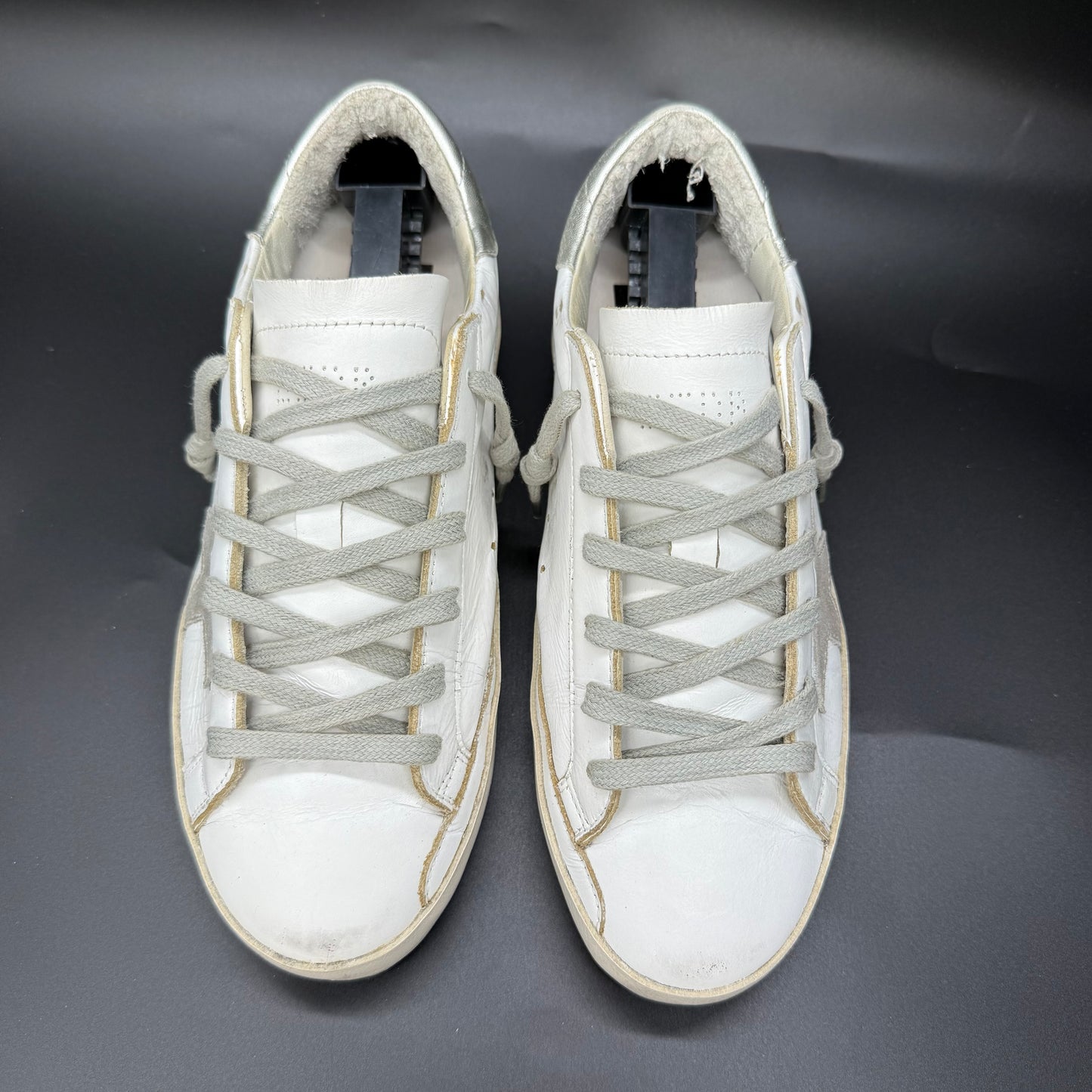 Golden Goose Superstar - Blanc/Argent ◼️