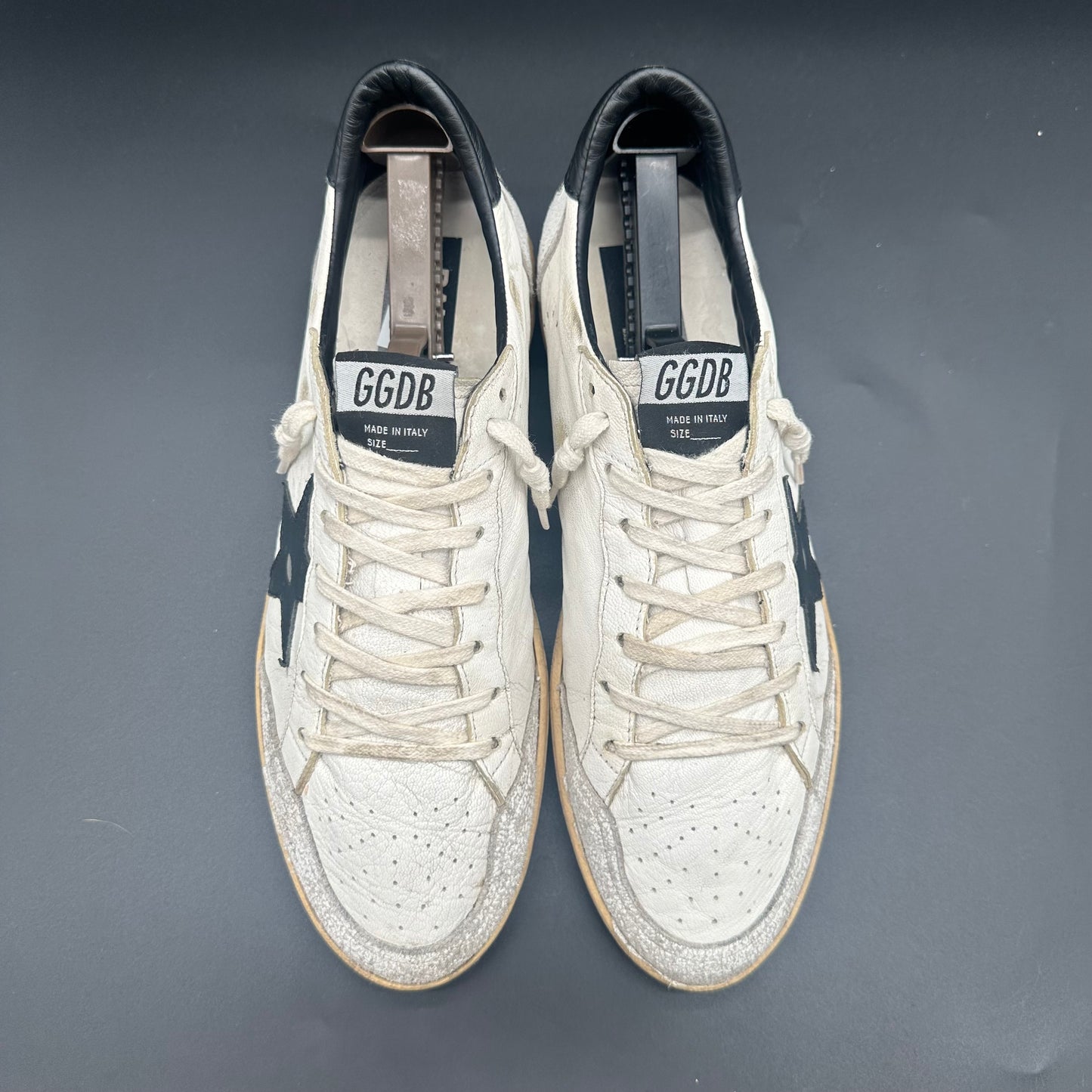 Golden Goose Ballstar - Blanc Noir C1386