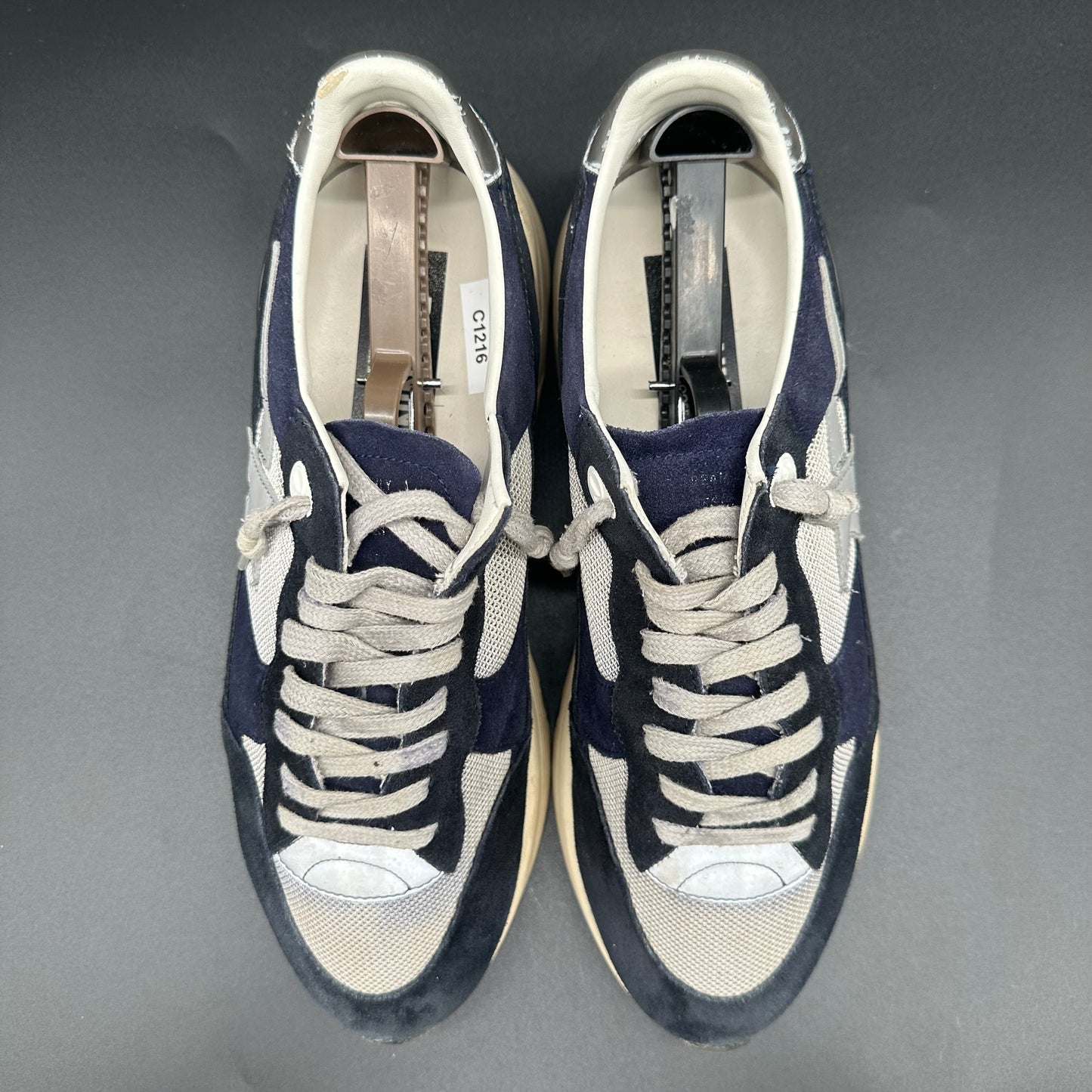 Golden Goose Running - Bleu Gris C1216