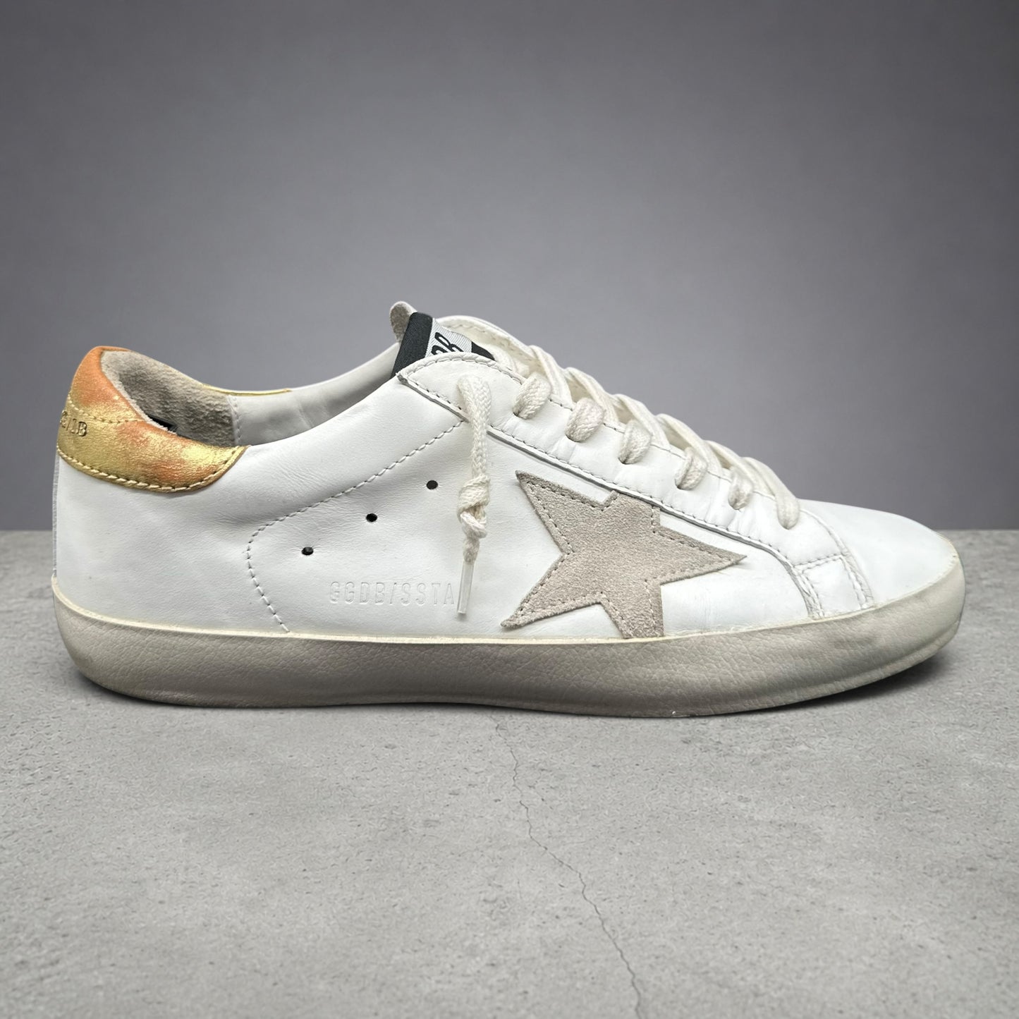 Golden Goose Superstar - Blanc Beige Or C1196