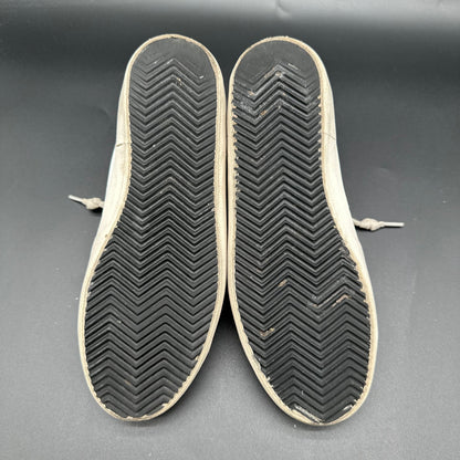 Golden Goose Superstar - Blanc Noir Or Paillettes C1445