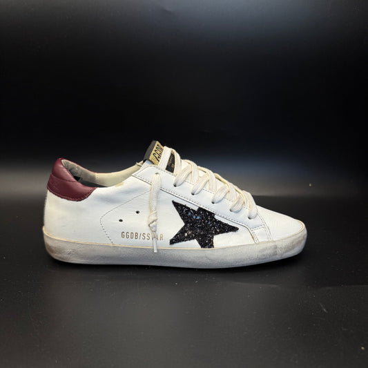 Golden Goose Superstar - Blanc/Pailettes ◾️