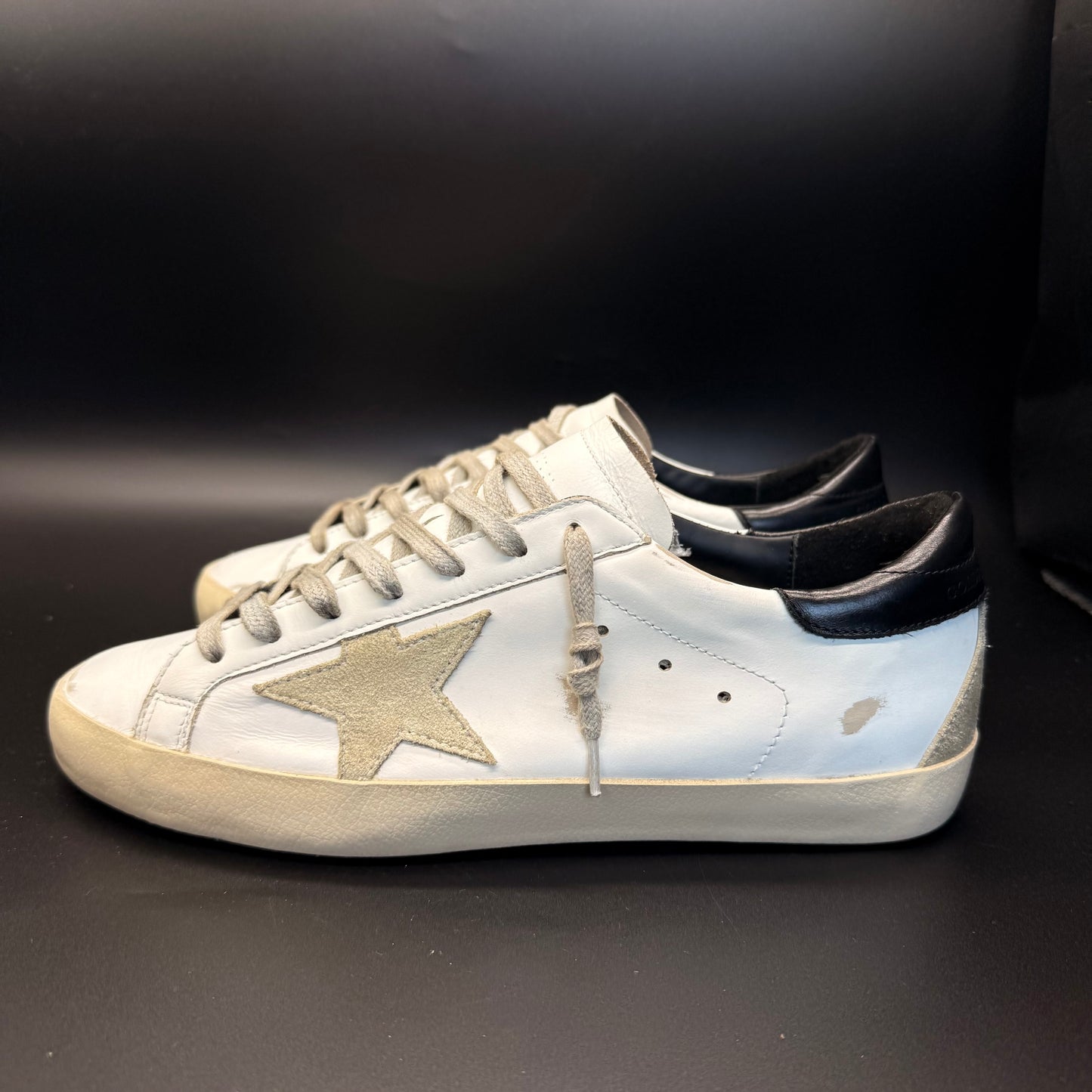 Golden Goose Superstar - Blanc/Noir ◼️