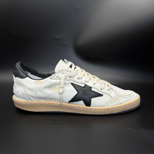 Golden Goose Ballstar - Blanc/Noir ◼️
