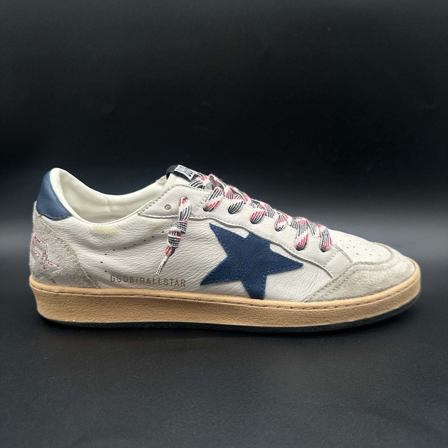 Golden Goose Ballstar - Blanc Bleu P432